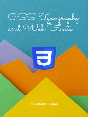 cover image of CSS Typography and Web Fonts